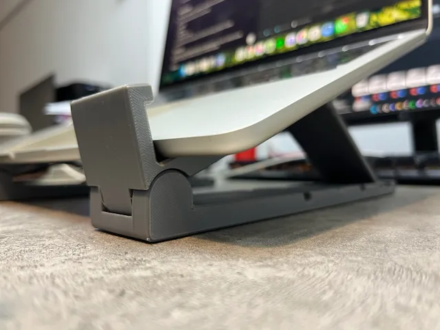 Close-up de los detalles de fabricación del Nodo Pivot One